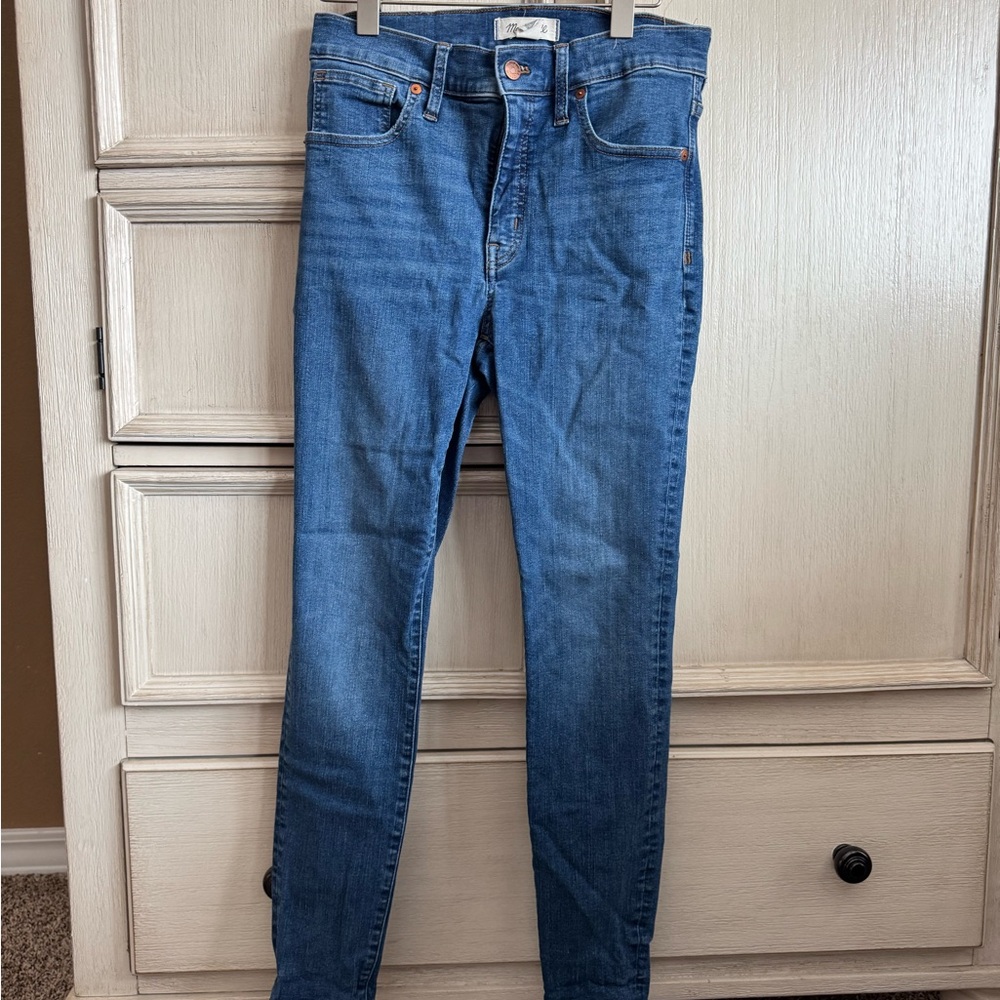 Madewell Skinny Jeans in Classic Blue